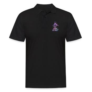 circus - Men's Polo Shirt - black - Front - Kai (181cm)