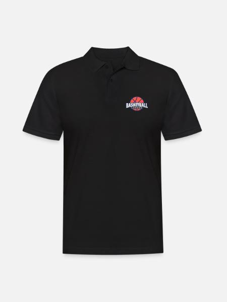 basketball - Men's Polo Shirt - black