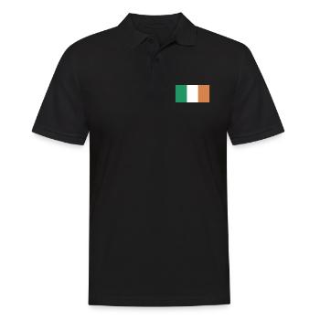 Flag Ireland Flag, Flag of Ireland, Ireland - Men's Polo Shirt - black - Front - Kai (181cm)