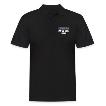 Mode diététiste: ON - Polo Homme - noir - Devant - Kai (181cm)