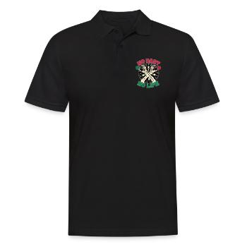 Darts Darts Darts Tournament Darts Darts Life Darts - Men's Polo Shirt - black - Front - Kai (181cm)