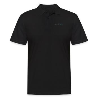 Pilote de battement de coeur d'hélicoptère - Polo Homme - noir - Devant - Kai (181cm)