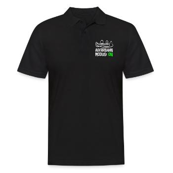Parc d'attractions Roller Coaster Mode Freak Junkie - Polo Homme - noir - Devant - Kai (181cm)