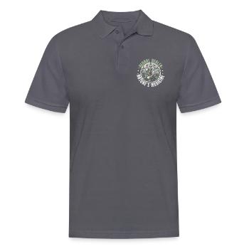 Herboristerie, Phytothérapie, Guérison naturelle - Polo Homme - charbon - Devant - Nico (186cm)