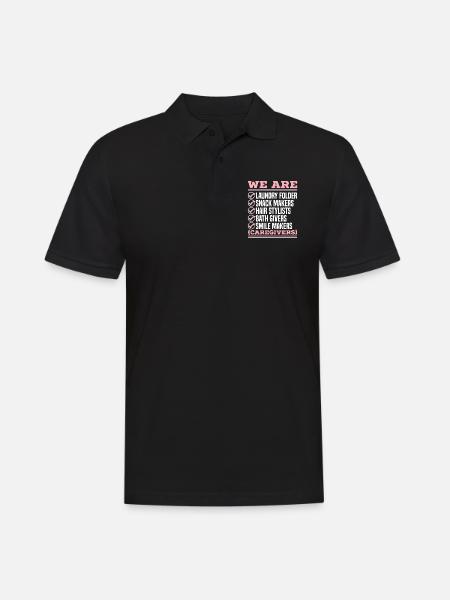 Feiten Verpleging, Verpleging, Verzorger - Mannen poloshirt - zwart