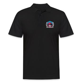 Hockey - Männer Poloshirt - Schwarz - Vorne - Kai (181cm)