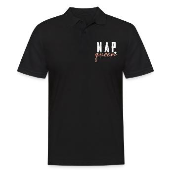 Reine du sommeil - Polo Homme - noir - Devant - Kai (181cm)