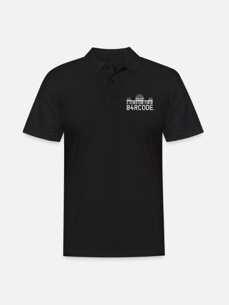 B4RCODE. Los Angeles - Men's Polo Shirt - black