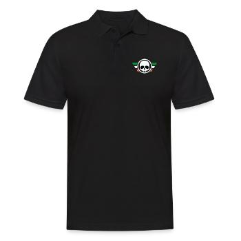 Fenain Army - Men's Polo Shirt - black - Front - Kai (181cm)