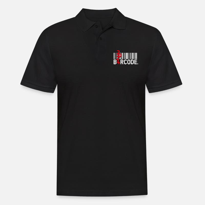 B4RCODE. 2024 - Männer Poloshirt - Schwarz