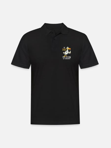 Dodo Mauritius Dronte - Men's Polo Shirt - black