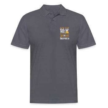 Arbeitssicherheit Fachkraft der tut nix Sifa - Männer Poloshirt - Anthrazit - Vorne - Nico (186cm)