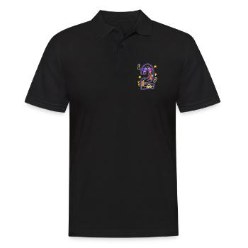 Kids Birthday Number 2 ToyCars für Kinder Jungen - Männer Poloshirt - Schwarz - Vorne - Kai (181cm)