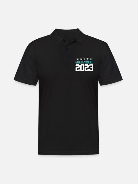 Golden Sands 2023 - Men's Polo Shirt - black