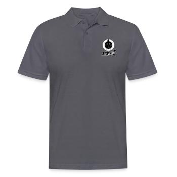 EMMA PEEL - Polo Homme - charbon - Devant - Nico (186cm)