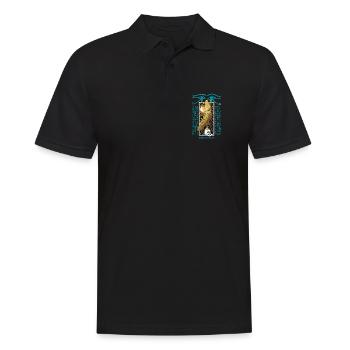 Horus God of ancient Egypt - Men's Polo Shirt - black - Front - Kai (181cm)
