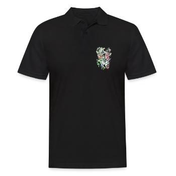 Conception de fond - Pastel - Polo Homme - noir - Devant - Kai (181cm)