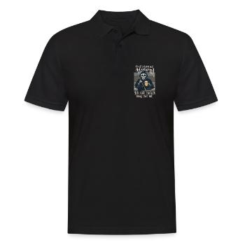 Il appelle je viendrai te chercher ! - Polo Homme - noir - Devant - Kai (181cm)