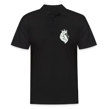 Couronne du Roi Lion - Polo Homme - noir - Devant - Kai (181cm)