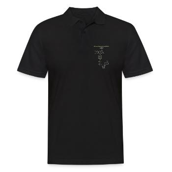 FAD Cofacteur Flavine Adénine - Polo Homme - noir - Devant - Kai (181cm)