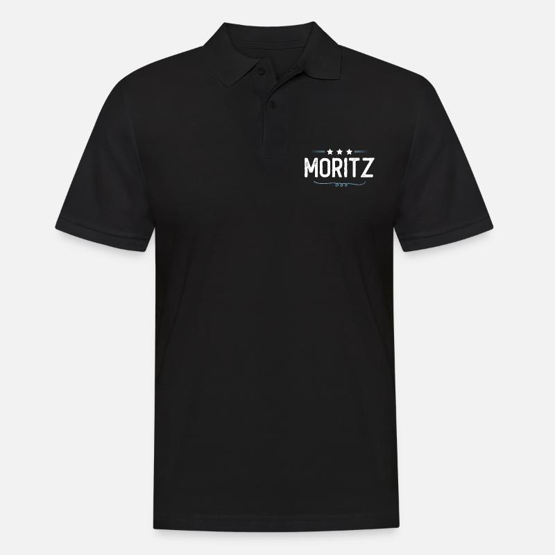 Moritz - Polo Homme - noir