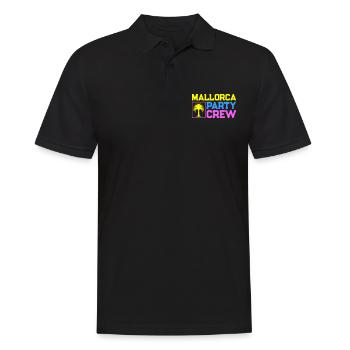 Mallorca Party Crew - Polo Homme - noir - Devant - Kai (181cm)