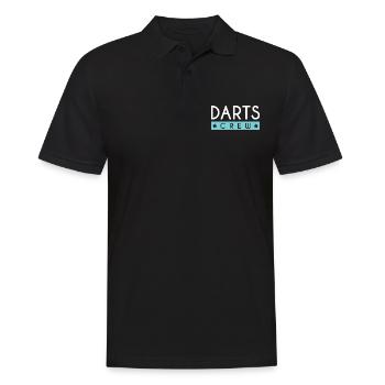 Équipe de fléchettes - Polo Homme - noir - Devant - Kai (181cm)