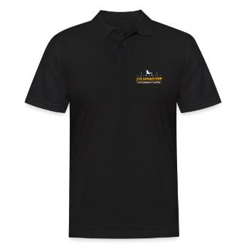 Julianadorp Möwe Herzschlag Niederlande - Männer Poloshirt - Schwarz - Vorne - Kai (181cm)