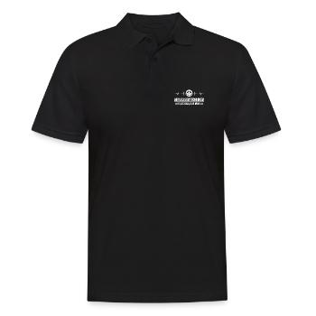 Abwassertechnik Abwasser Kläranlage Herzschlag - Männer Poloshirt - Schwarz - Vorne - Kai (181cm)