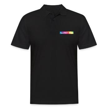 lloret de mar 2023 colorful - Men's Polo Shirt - black - Front - Kai (181cm)