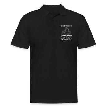Comic Book Lover Shirt Gift - Men's Polo Shirt - black - Front - Kai (181cm)