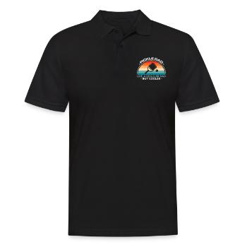 Pickle Dad Like A Regular Dad But Cooler - Men's Polo Shirt - black - Front - Kai (181cm)
