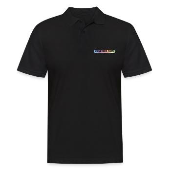 Mykonos Crew - Männer Poloshirt - Schwarz - Vorne - Kai (181cm)