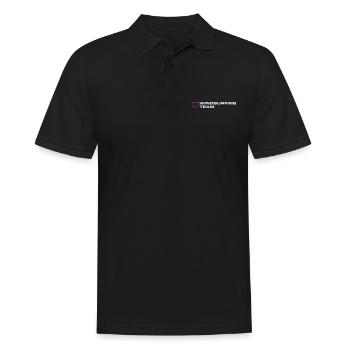 Cœur d’équipe de planche à voile - Polo Homme - noir - Devant - Kai (181cm)