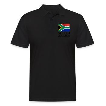 Afrique du Sud - Polo Homme - noir - Devant - Kai (181cm)