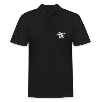 Pas de disgrâce, juste une basse audacieuse - Polo Homme - noir - Devant - Kai (181cm)