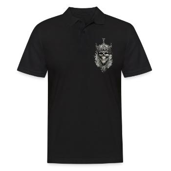 Vikings Rune nordique Vikings Valhalla Vikings - Polo Homme - noir - Devant - Kai (181cm)