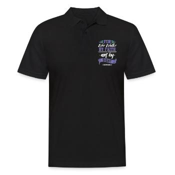 La foi biblique - Polo Homme - noir - Devant - Kai (181cm)
