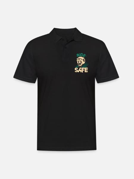 Motorcycle Ride - Men's Polo Shirt - black