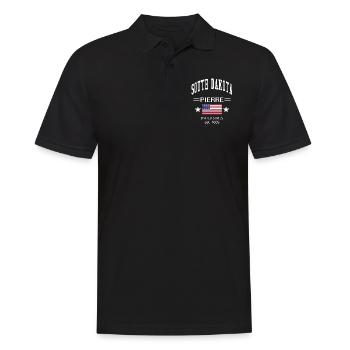 Dakota du Sud - Polo Homme - noir - Devant - Kai (181cm)