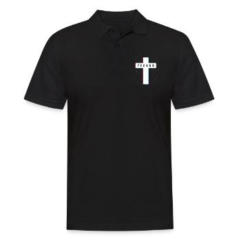 Techno Cross Rave 3D - Polo Homme - noir - Devant - Kai (181cm)