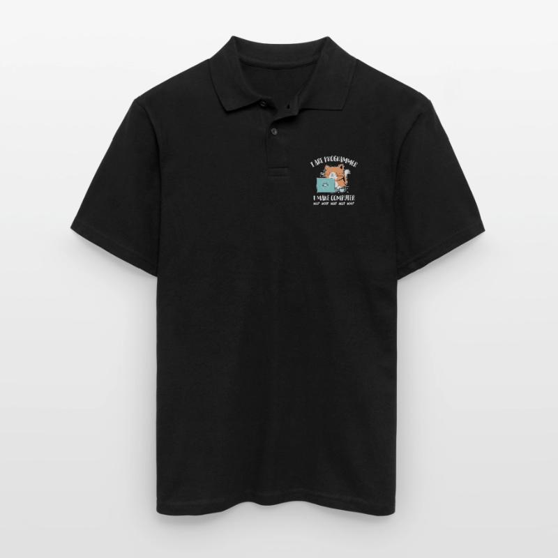 I Are Programmer I make Computer Beep Boop Men's Polo Shirt