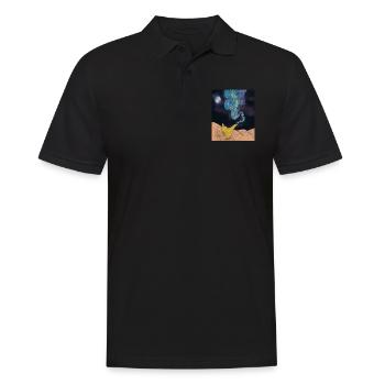 Lampe à huile magique - Mille et une nuits - Polo Homme - noir - Devant - Kai (181cm)