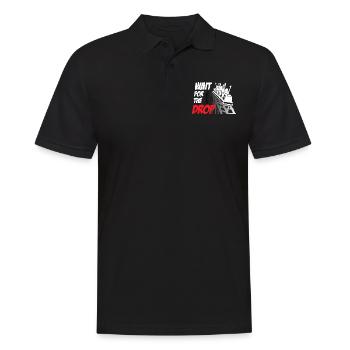 Wait For The Drop Roller Coaster - Polo Homme - noir - Devant - Kai (181cm)