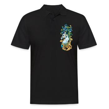 Bête magique - Polo Homme - noir - Devant - Kai (181cm)