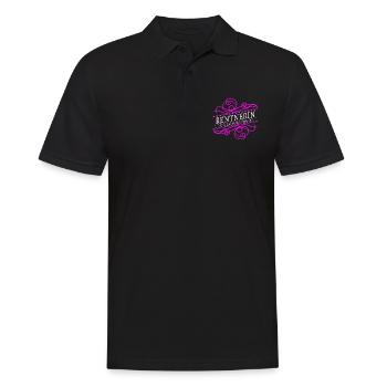 Retraité passionné - Polo Homme - noir - Devant - Kai (181cm)