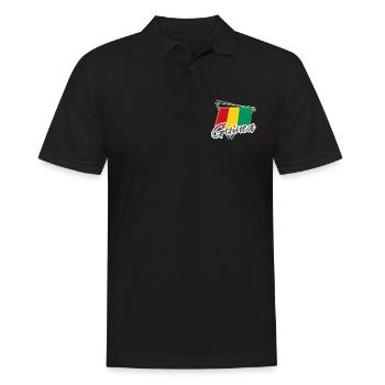 Guinée - Polo Homme - noir - Devant - Kai (181cm)