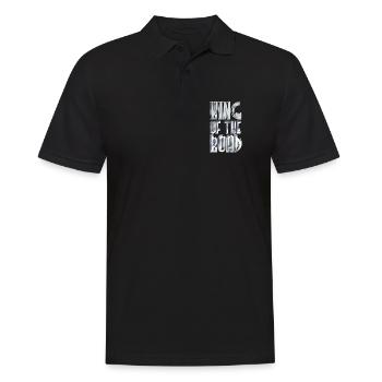 King Of The Road White Steel - Polo Homme - noir - Devant - Kai (181cm)