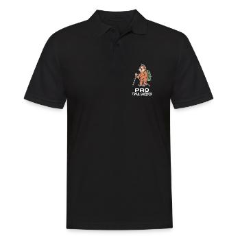 Jungle Dweller Sloth Mammal Statement Zoo - Polo Homme - noir - Devant - Kai (181cm)