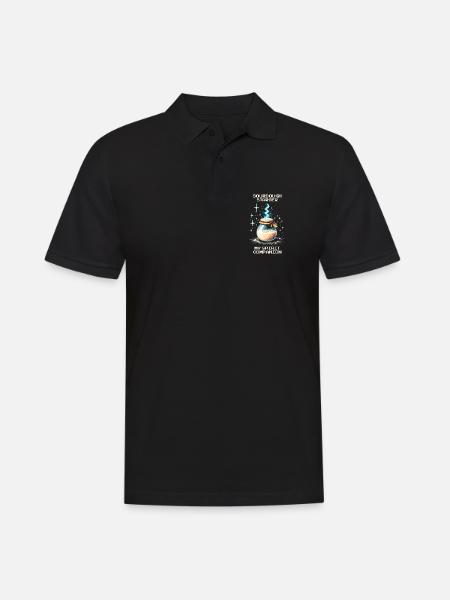 Sourdough: My soul mate | Baking bread - Men's Polo Shirt - black